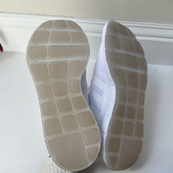 White Adidas Running Shoe - Picture 5 of 7